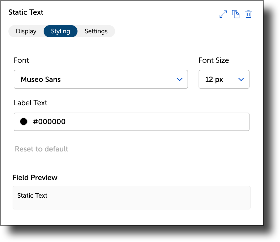 277._Static_Text_Styling_Tab.png