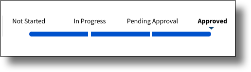 Progress bar showing Failed state