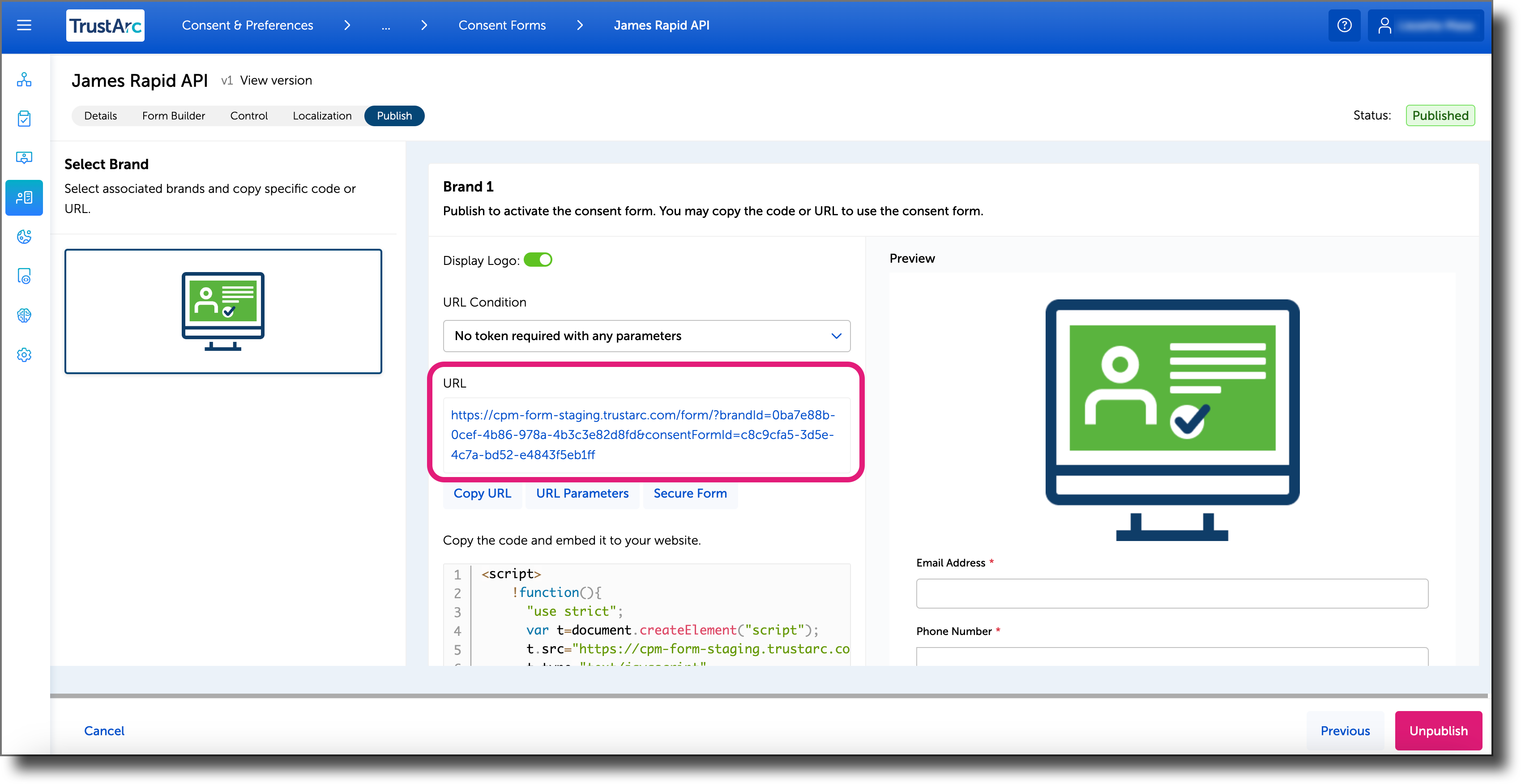 CPM_Single API Click Consent Form URL.png