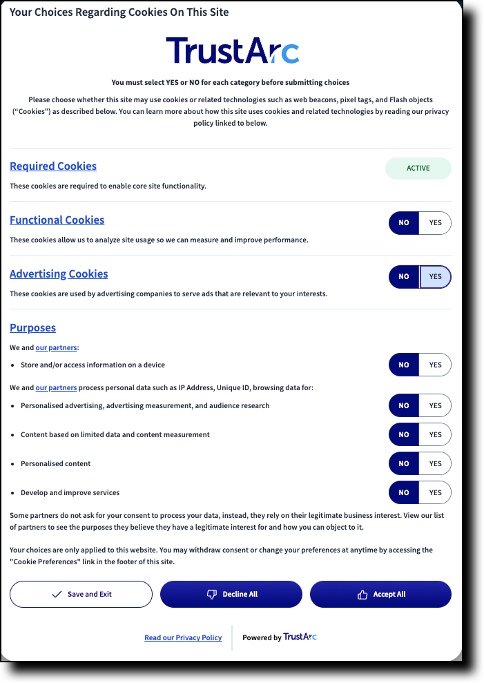 CMP Validator results example